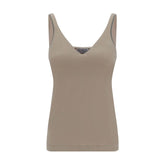 Beige Cotton Top